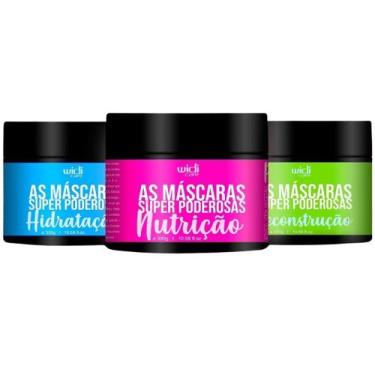 Imagem de Cronograma Completo Widi Care 3 Mascara Super Poderosas Nutrição Hidra