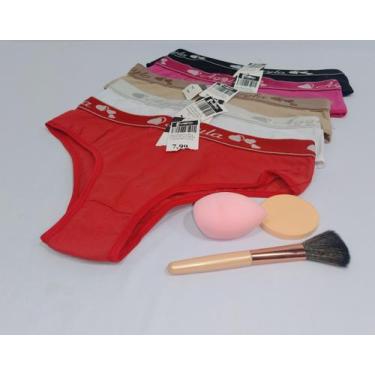 Imagem de Calcinha tanga com cos algodão agyla - K2B, GG, Estampada