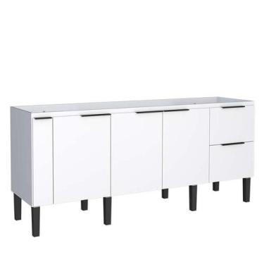 Imagem de Gabinete de Pia 200 Madeira Cisne Cozimax Branco