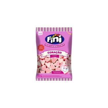 Imagem de Marshmallow Fini Coração Pacote com 250grs