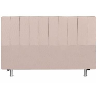 Imagem de Cabeceira Para Cama King 193x110 Linho Bege Keiko Colchões, Bege