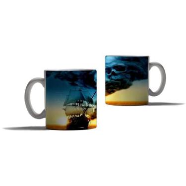 Imagem de Caneca Personalizada Presente Pirata Mar Navio Barco  - Enjoy Shop, Pi