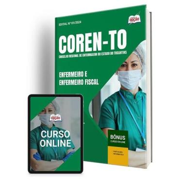 Imagem de Apostila COREN-TO 2024 - Enfermeiro e Enfermeiro Fiscal
