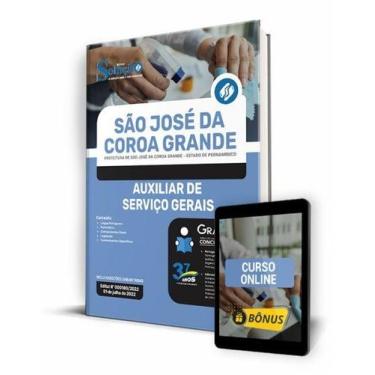 Imagem de Apostila Prefeitura de São José da Coroa Grande - PE - Auxiliar de Ser