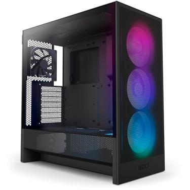 Imagem de Gabinete Gamer NZXT H5 Flow RGB Preto CC-H52FB-R1