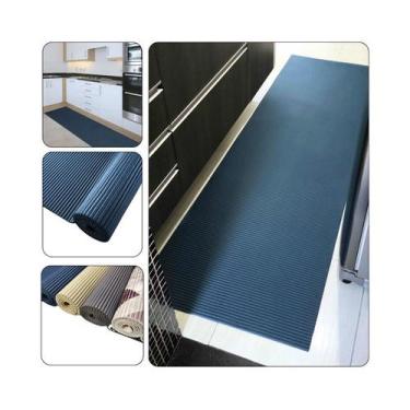 Imagem de Kit 2 Tapetes Passadeira Antiderrapante Tropical 140cm 2un. - Kapazi, 