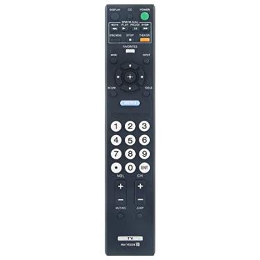 Imagem de Controle remoto de substituição RM-YD028 RMYD028 compatível com Sony Bravia LCD TV digital colorida KDL-55V5100 KDL-52VL150 KDL-22L5000 KDL-37L5000 KDL-52VE5 KDL-46VE5 KDL-40XBR9 KDL-46XBR9 KDL-46XBR9