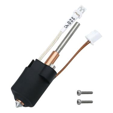 Imagem de Xirbbo Impressora 3D Hotend K1 K1C Kit Hotend De Cerâmica Unicorn Bico De Troca Rápida Para Impressora 3D K1 Max K1C, Atualização De Extrusora Integrada De Metal, Substituição De Extremidade Quente