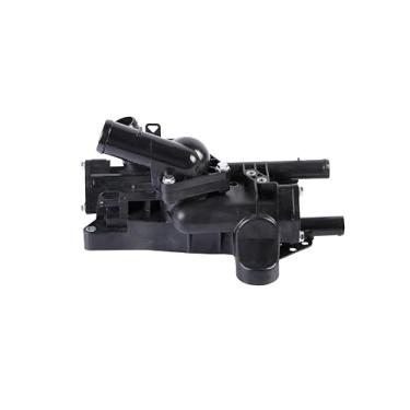 Imagem de ZumuraAuto Carcaça do termostato de arrefecimento do motor adequada para Forte 2010 2011 2012 2013 2.0L 2.4L Substituição do conjunto da carcaça do termostato # 25600-2G000