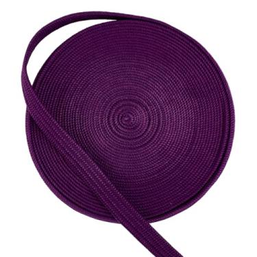 Imagem de OLYCRAFT 7,7 jardas/7 m roxo Ito Sageo cordão de embrulho 0,5 polegada de largura corda de mistura de seda-algodão corda cabo de espada Tsukamaki Sageo cordão de embrulho para samurai japonês katana