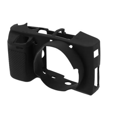 Imagem de LT Easiyl Capa protetora de silicone antiarranhões, compatível com câmera digital Sony Alpha A6000, 12 x 7 x 2,3 cm, preta