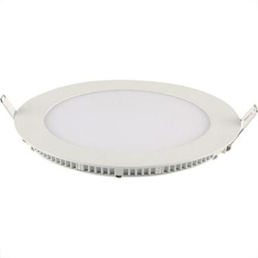 Imagem de Luminaria Led Embutir Redonda 18W 3000K 22,0Cm Blume