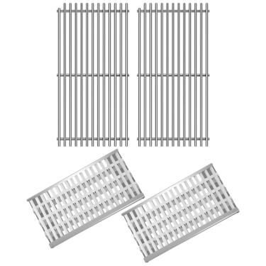 Imagem de Boloda 2 pacotes de bandeja radiante 92911 com haste de cerâmica e 2 pacotes de grelha de 20,5 polegadas 9 mm para peças de substituição de churrasqueira DCS, para DCS BFG-30G, BFGC-30G-L, BFGC-30G-N,