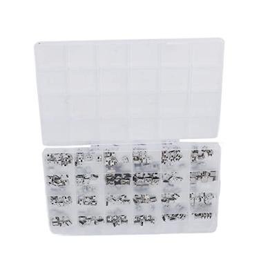 Imagem de Soquete Micro USB de 240 Unidades, Alta Velocidade de Transmissão e Conexão Firme Conector USB de Aço Inoxidável Em Caixa de Armazenamento, para Computador, CD USB, Mouse,