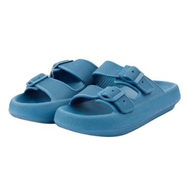 Imagem de Sandália Ortopédica Fly Feet Nuvem City Azul, 36/37