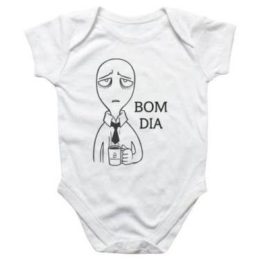 Imagem de Body intantil Bom dia eu amo meu trabalho - Alearts, G