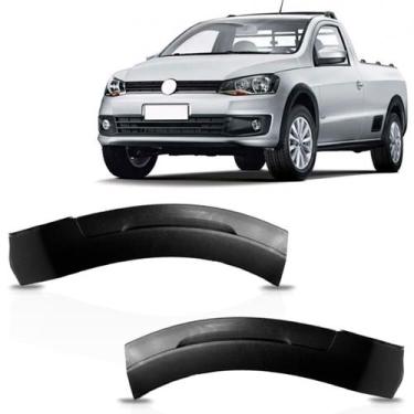 Imagem de Moldura Parachoque Dianteiro Saveiro Trend G6 2013 2014 2015 2016 - SP