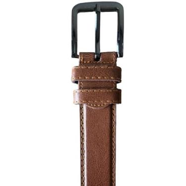 Imagem de Cinto Social Elegante Fivela De Metal De Couro Masculino - Donna Lu, M