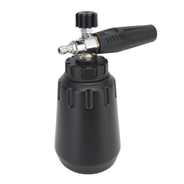 Imagem de Canhão de Espuma de Aço Inoxidável de Alta Resistência Canhão para Lavadora de Pressão, Grande Capacidade de 1000 Ml de Capacidade Multifuncional Garrafa de Dispensador Portátil