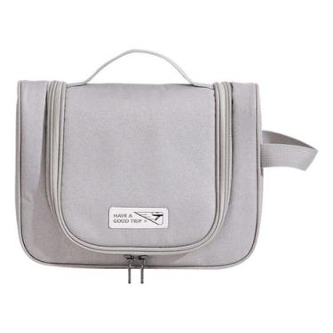Imagem de Necessaraire Feminina Have a Good Trip SEANITE Cinza Claro
