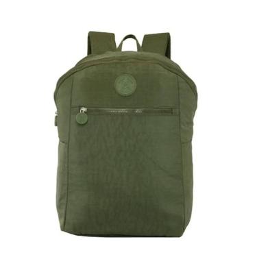 Imagem de Mochila Trendy 16 - Verde Militar - Artigo Escolar XERYUS IMPORTACAO E
