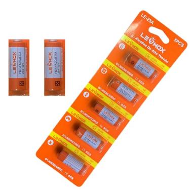 Imagem de Pilhas Bateria 23A Ultra Alcalina 12V Cartela Com 5 38mAh Pilhas Para Controle Portão Lanternas