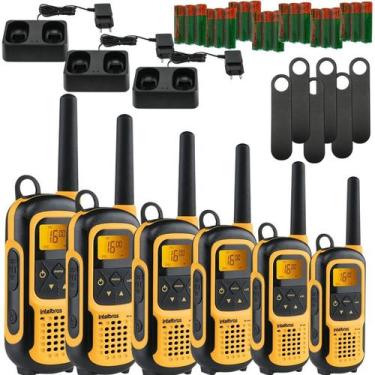 Imagem de 6 Rádios Intelbras Waterproof Rc4100 A Prova D'Água Ip67