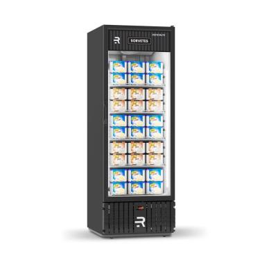 Imagem de Visa Cooler Sorvete Freezer Porta Vidro Aquecido ar Forçado -22ºc 570l Vcs570pvpb 220v - Refrimate