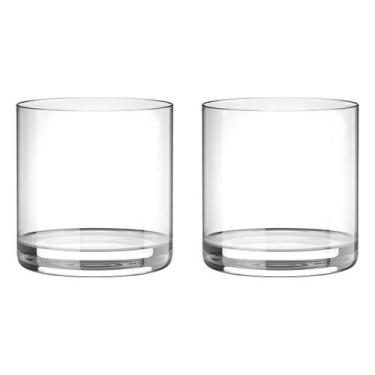 Imagem de Copo Baixo De Cristal Haus Concept Para Whisky 410 ml Sprint 2 Peças