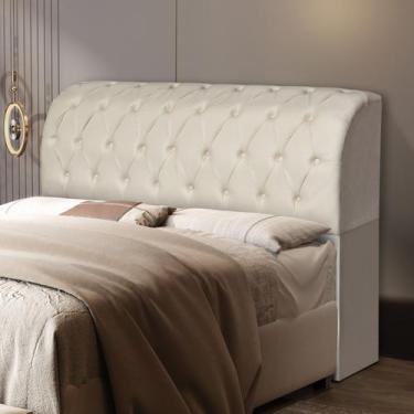 Imagem de Cabeceira Box 1,60m Para Colchao Cama Queen Com Bau Desing moderno Tam