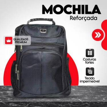 Imagem de Mochila Masculina Impermeável Faculdade Alça Reforçada - GENERICA