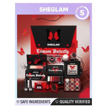 Imagem de Conjunto de Maquiagem Kit Crimson Butterfly Borboleta Carmesim- Sheglam