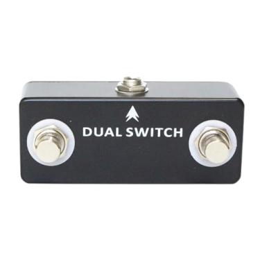 Imagem de Amagogo Pedal de Interruptor Duplo Pedal Switch Resistente Resistindo Fácil de Usar O Interruptor de Controle de Dois Pés para Baixo para Piano de Baixo
