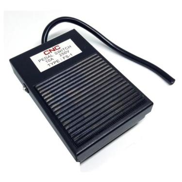 Imagem de Kit 6 Pedal FS-1 Ironclad Ferro Preto CNC - 10A 250V
