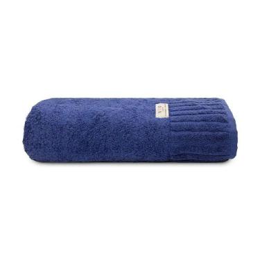 Imagem de Toalha de Rosto Velour 100 Algodão 500g/m  Camesa, MARINHO