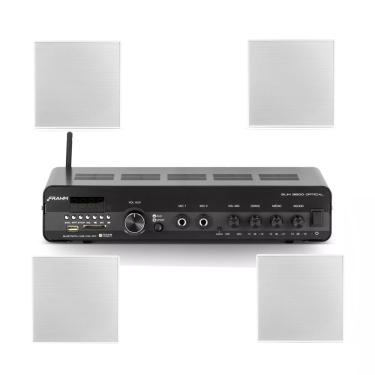 Imagem de Kit de Sonorização Slim 3200 4x Caixas de Embutir 80W - frahm