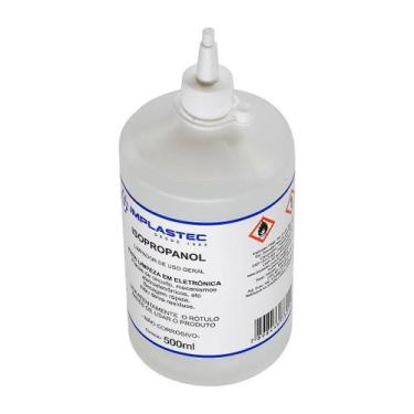 Imagem de Álcool Isopropílico 99,8 Puro 500ml Limpador de Uso Geral Limpeza Elet