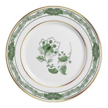 Imagem de Conjunto Com 6 Pratos Raso Xangai Verde 29Cm - Alleanza Cerâmica