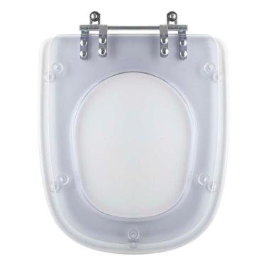 Imagem de Assento Sanitario Poliester Ibiza Transparente Para Vaso Incepa
