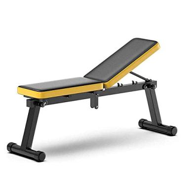 Imagem de Bancos ajustáveis multifuncionais, banco de halteres, fácil de coletar supino, equipamento esportivo, equipamento de treinamento de força