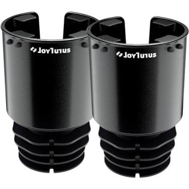 Imagem de JOYTUTUS Expansor de copo para carro, pacote com 2 expansores de copo de carro para YETI, Hydro Flask, Nalgene, suportes de copo de carro grandes para garrafas e canecas de 510 a 1,134 g, adaptador