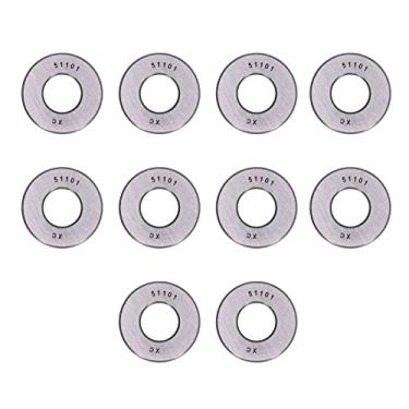 Imagem de Rolamentos Axiais de Esferas Em Miniatura Akozon 10 Peças, Série Ultraleve, Desempenho Suave para Projetos DIY e Robótica - Perfeito para Necessidades de Engenharia de Precisão