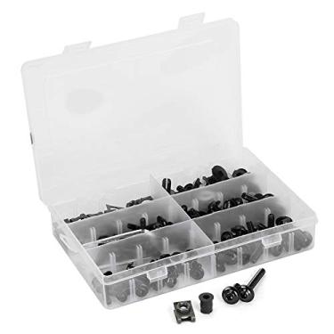 Imagem de Carenagem Motocicleta, 173 Peças Kit de Parafusos de Carenagem Motocicleta Pára-brisas Parafusos Carroceria Porcas Ferragens Kit de Parafuso Motocicleta Kit de