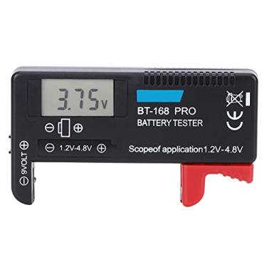 Imagem de BT -168PRO Digital LCD Testador de Bateria para Baterias Pequenas de 1,2V a 4,8V e Células de Botão - Verificador de Bateria Preciso para AA, AAA, 9V e Muito Mais