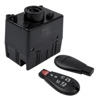 Imagem de Getanye Módulo de interruptor de ignição com 2 chaves 68210151AB Substituição para Jeep Grand Cherokee Commander 2008 2009 2010 68210151AA 68066725AB