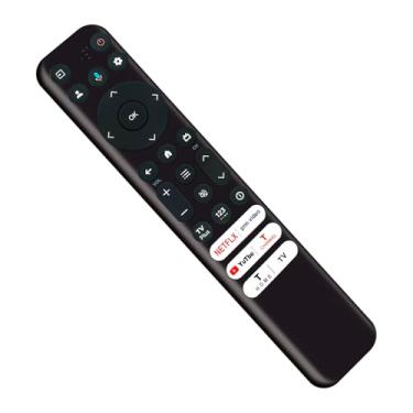 Imagem de Controle remoto de voz de substituição RC813 adequado para TCL Q7 QLED 4K Smart Google TV 55Q750G 65Q750G 75Q750G 85Q750G