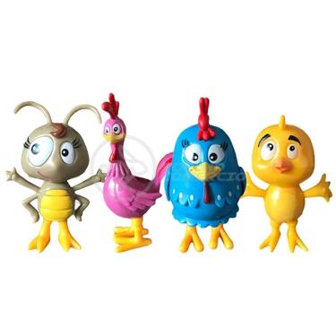 Imagem de Kit 4 Bonecos Galinha Pintadinha E Sua Turma