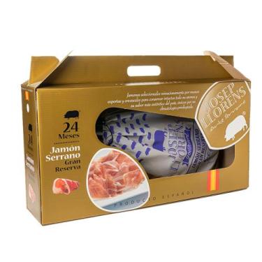 Imagem de Kit Presunto Serrano Gran Reserva 24 Meses Josep Llorens 8kg