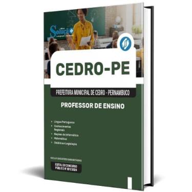 Imagem de Apostila Prefeitura Cedro Pe 2024 - Professor Ensino - Comum - Editora