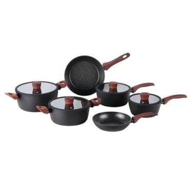 Imagem de Conjunto de Panelas Brinox Ceramic Life 6 Pecas Sirius 4814/103